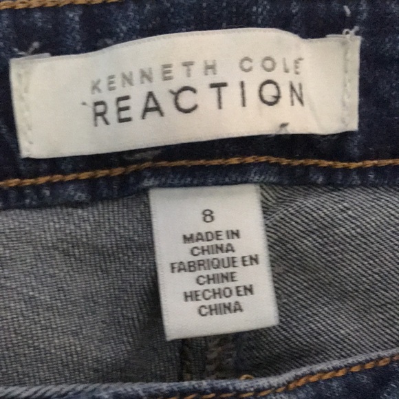 Kenneth Cole Reaction Skinny Jeans Dark Wash Size 8 - Picture 6 of 9